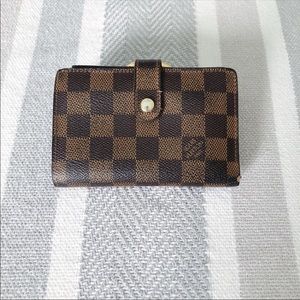 Louis Vuitton Wallet Damier Ebene Authentic